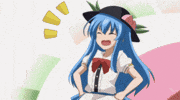 2Hu Tenshi Hinanawi GIF