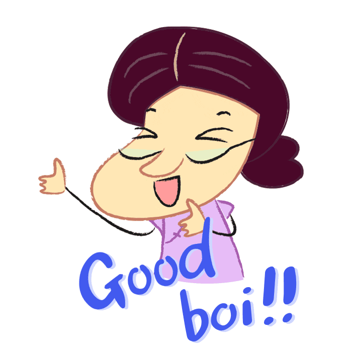 Malaysia Thumbs Up Sticker