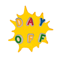 Day Off Sticker by JEREMY'S PLAYGROUND