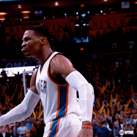 Russell Westbrook Sport GIF by SHOWTIME Sports