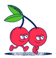 Twins Running Sticker by Health-Ade
