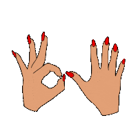 miawritesco miami hands dale 305 Sticker