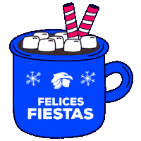 Chocolate Felices Fiestas Sticker by Aeromexico