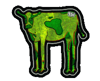 Rory113 art space animal artist Sticker