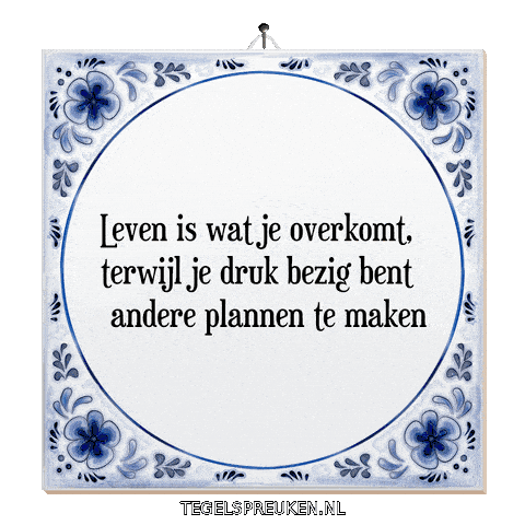 Focus Moment Sticker by Tegelspreuken.nl