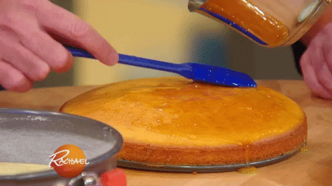 whipped cream cake GIF by Rachael Ray Show