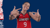 Natasha Cloud Love GIF by Washington Mystics