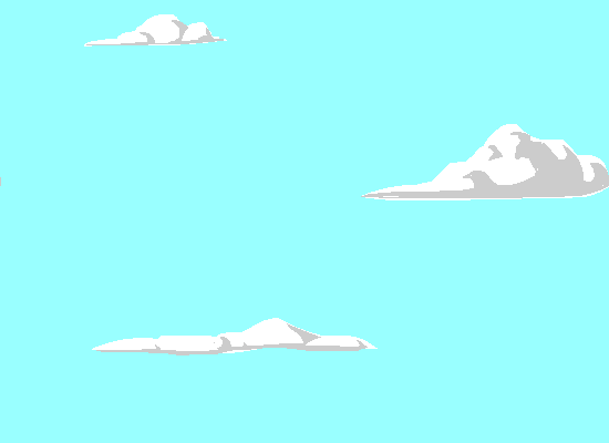 scattered clouds GIF