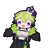 Happy Chibi Sticker
