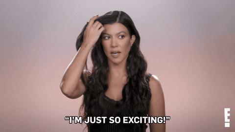 Excited Keeping Up With The Kardashians GIF by E!