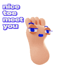 3D Hello Sticker