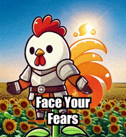 Face Your Fears Wisdom GIF by Zorooster