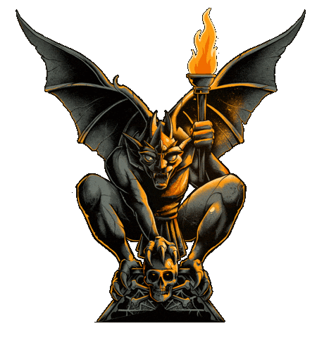 Halloween Metal Sticker by Oddities & Curiosities Expo