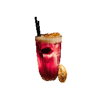purpleight christmas purple cocktail yeniyil Sticker