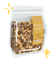Almond Milk Snack Sticker