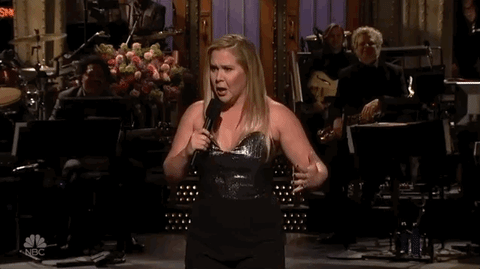 Excited Amy Schumer GIF by Saturday Night Live