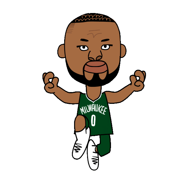 Milwaukee Bucks Dance Sticker