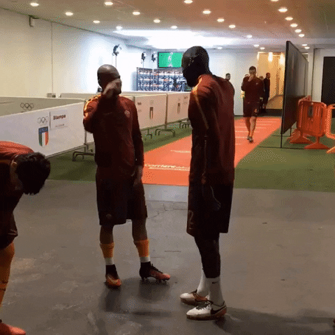 Best Friends Dancing GIF by AS Roma