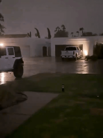 Downpour Hits Scottsdale as Parts of Phoenix Area See First Monsoon Rain of Season