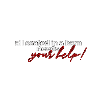 Horserescue Sticker by All Seated in a Barn