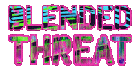 Cyber Security Text Sticker