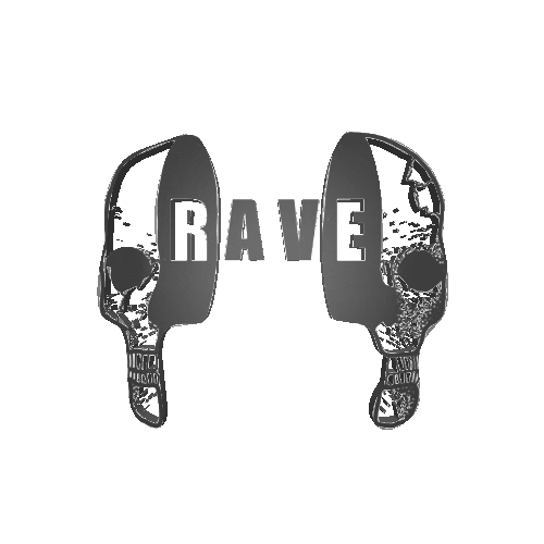 habstrakt house rave edm dance music Sticker