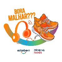 Academia Corrida De Rua Sticker by Minerva Foods