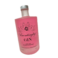 brentingbygin pink gin pinkgin brentingby Sticker