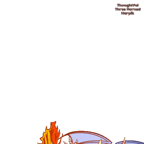 Fire Flying Sticker by VeeFriends