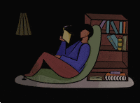 Potluck reading lamp potluck reasinggif GIF