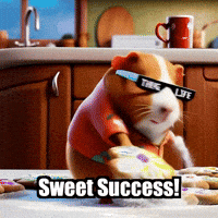 Baking Sweet Success GIF by Guinea Gambino
