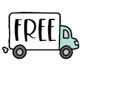 Small Business Delivery Sticker by Alison J Prince