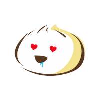 In Love Eating Sticker