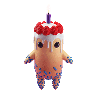 Happy Red White And Blue Sticker