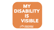 tndisability tennessee disability disabilityawareness disabilityrights Sticker