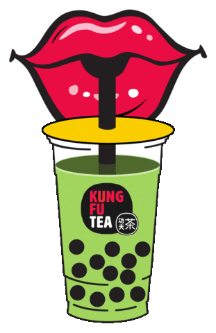 Bubble Tea Boba Sticker by Kung Fu Tea