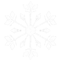 Snowboarding Merry Christmas Sticker