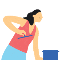 HelloFreshNL food green cooking chef Sticker