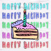 Happy Birthday GIF by Todd Rocheford