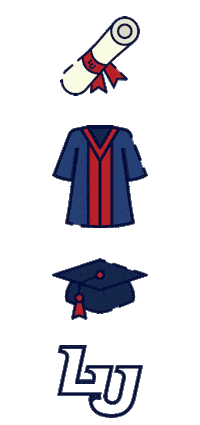 Graduation Grad Sticker by Liberty University