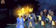 Sad King GIF by Joy Everafter Stories
