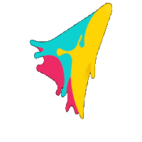 TristarCoatings color bounce paint airplane Sticker