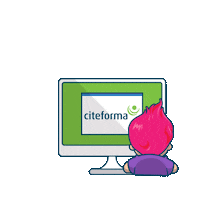 citeformapt pc logotipo cursos aprender Sticker