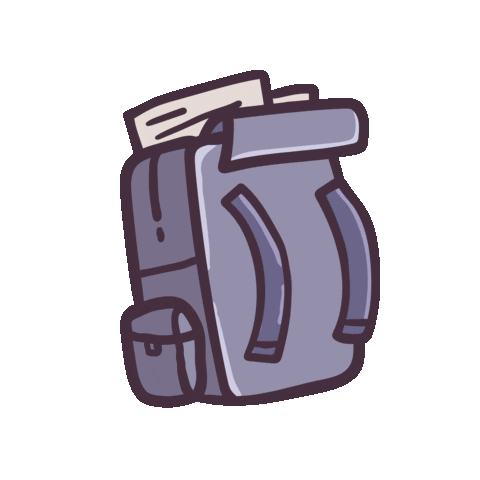 Illustration Typography Sticker