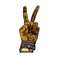 Mandala Mano Sticker