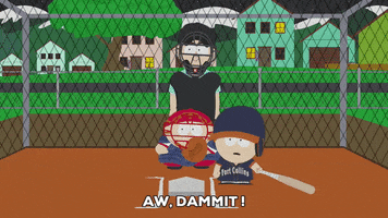 eric cartman baseball GIF by South Park 