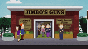 guns weapons GIF by South Park 
