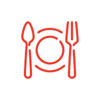 Comida Circle Sticker by Grupo Newport