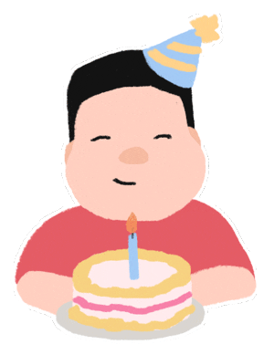 Celebrate Happy Birthday Sticker