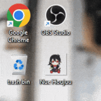 Trash Bin Nue Houjuu GIF